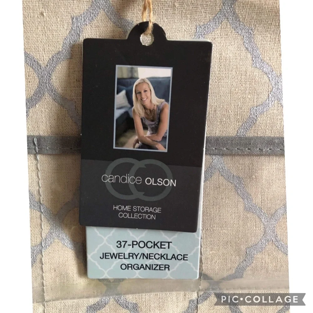 Brand New Candice Olson 37 Pocket Jewelry Organizer